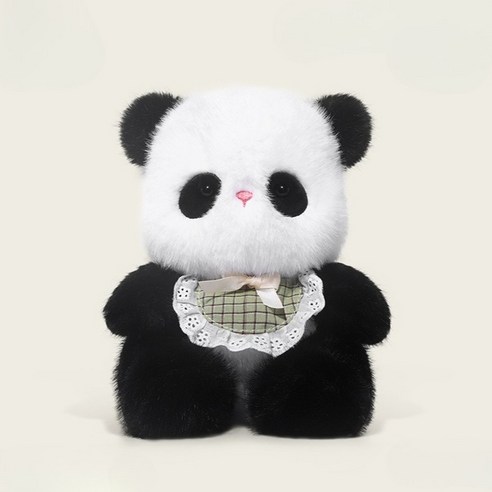 초귀여운 봉제인형 푹신한 안는 쿠션 여아용 잠자리 인형, 판다, 20cm, 1개