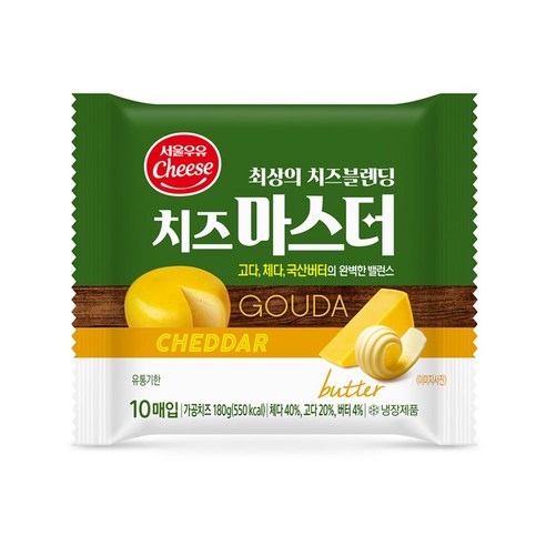 서울우유 치즈마스터 180g, 180g, 10개