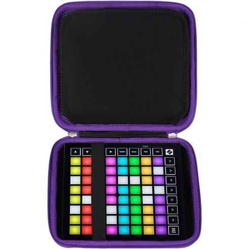 Novation 런치패드 미니 MK3MK2 휴대용 MIDI 64패드 USB 그리드 컨트롤러 EVA 보관 케이스 충격 방지 전용