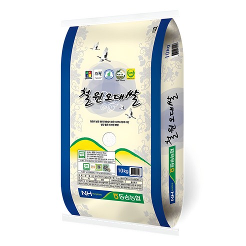 동송농협 두루웰 철원오대쌀 백미, 상등급, 10kg, 1개