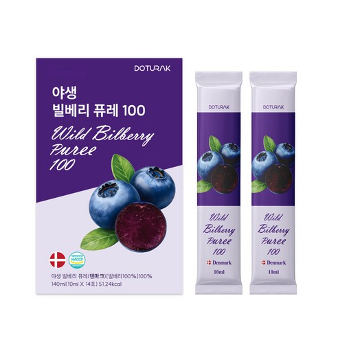 도투락 야생 빌베리 퓨레 1BOX