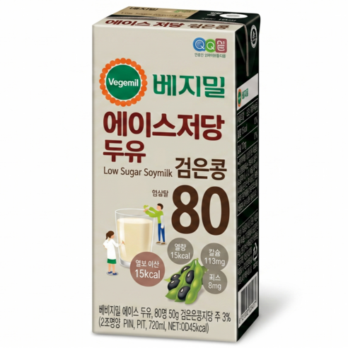 베지밀 에이스 저당 두유 190ml x 32팩