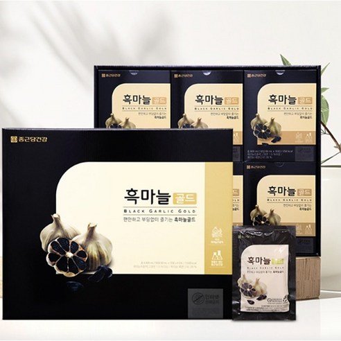 마시는수액 면역증강 종근당 흑마늘골드 파비플로라 대용량, 80ml, 120개