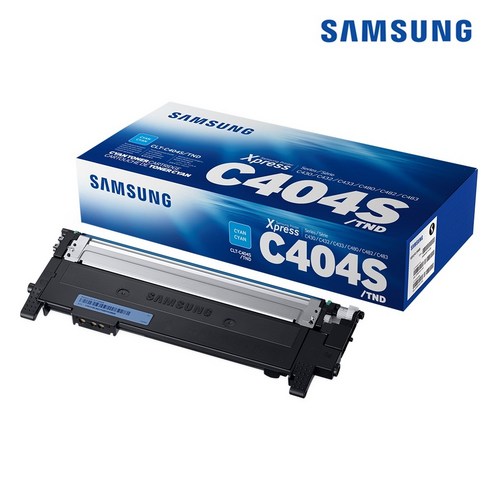 삼성 정품토너 CLT-C404S (정품토너/파랑/1,000매)
