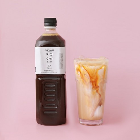 맘껏푸드랩 제로슈가 아쌈 밀크티 베이스 1.1kg, 1.1kg, 1개