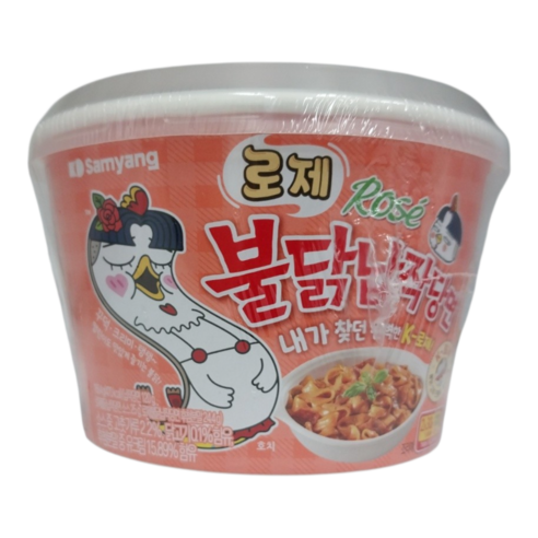불닭 납작당면 로제 169.4g