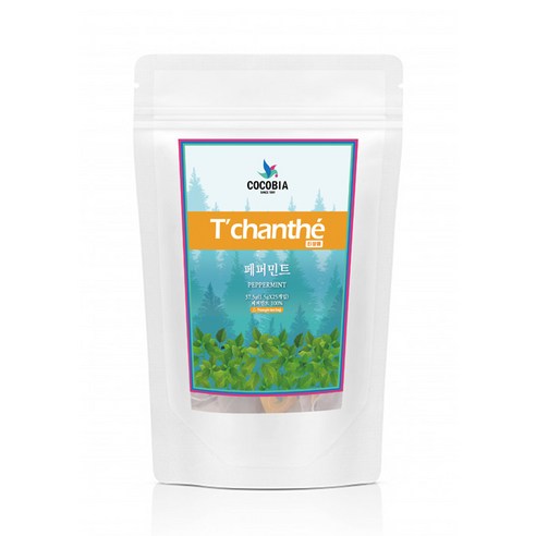 티샹떼 허브차 페퍼민트차 25티백 1.5g 허브티 삼각티백, 1.5g, 25개입, 1개