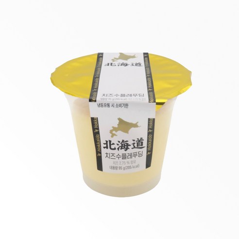 홋카이도 치즈수플레푸딩 95g x 5개, 5개, 95g