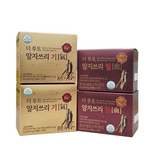 형60포더루트 알지쓰리 올인원 rg3 홍삼 진세노사이드 (월분)