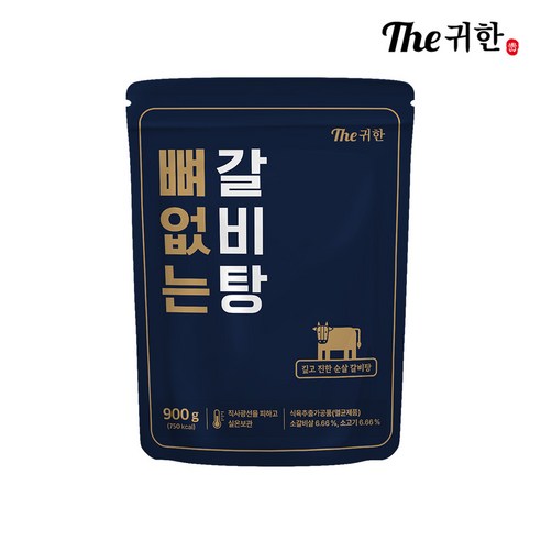 더 귀한 뼈없는 갈비탕 900g, 900g, 1개