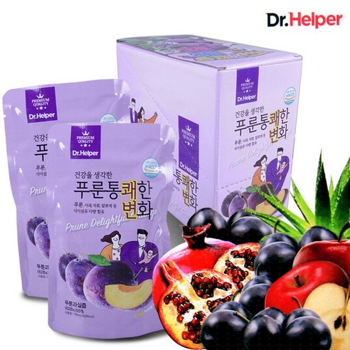 푸룬 통쾌한변화 100ml 파우치 장 청소 쾌변 식이섬유 다이어트