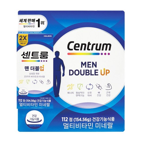 [국내발송] 센트룸 포맨 멀티비타민 112정 + 사은품증정, 112정, 2개