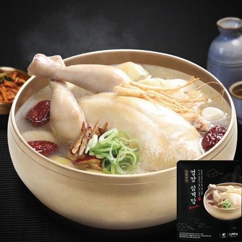 집밥장인 참이맛 영양삼계탕 블랙