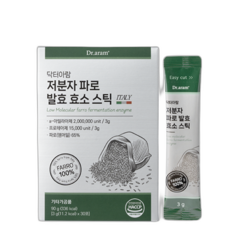 닥터아람 파로 효소 발효 저분자 스틱