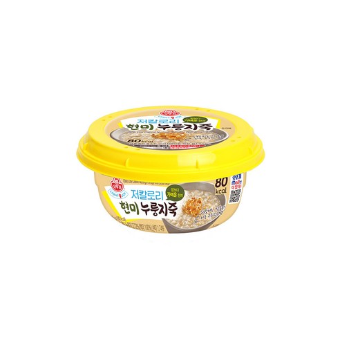 오뚜기 라이트 앤 조이 저칼로리 현미 누룽지죽