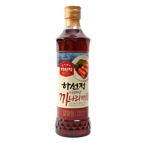 하선정 까나리액젓 실속형, 1kg, 1개