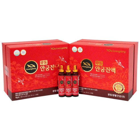 광동 안궁진액, 4박스, 30회분