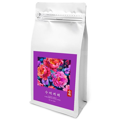 수미커피 에티오피아 아바야 게이샤 G1 내추럴 스페셜티 원두, 500g, 1개, 홀빈(분쇄안함)