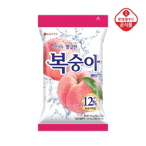 복숭아 캔디