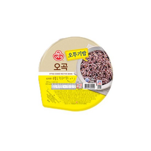오뚜기 오뚜기밥 오곡, 210g, 10개