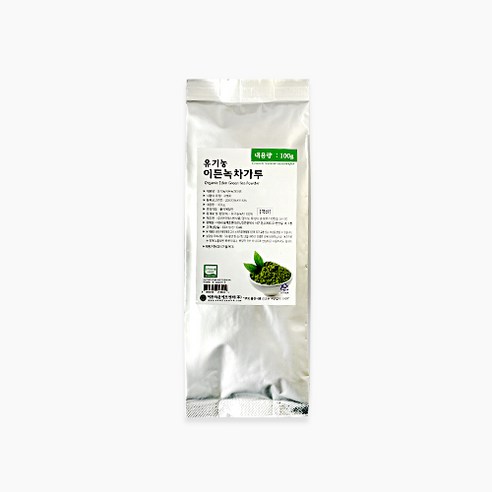 이든 국산 유기농 녹차가루 100g 파우더 라떼, 100g, 1개