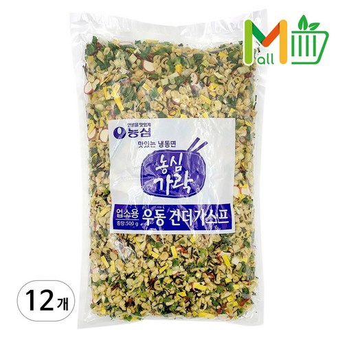 농심 가락 우동 건더기스프 500g 12개 / 업소용