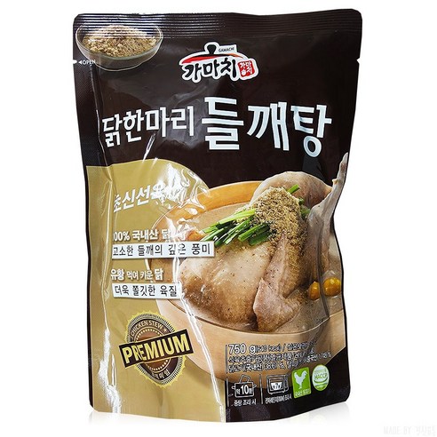 가마치 고소한 닭한마리 들깨탕 750g