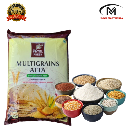 Patel Multigrain Atta Direct Import Premium Chapatti Flour 파텔 멀티그레인 아타 (프리미엄 짜파티용 밀가루)