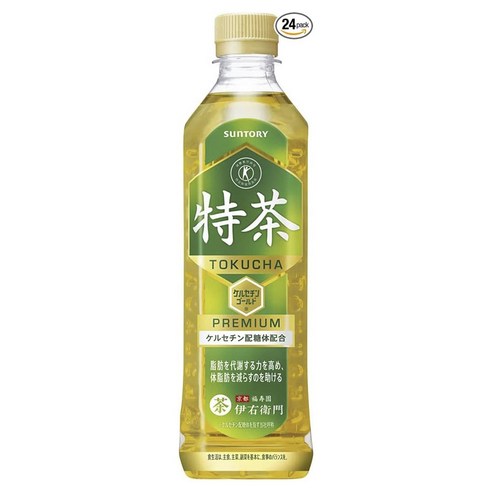 [토쿠호] 산토리 이에몬 특차 차 500ml x 24개 일본