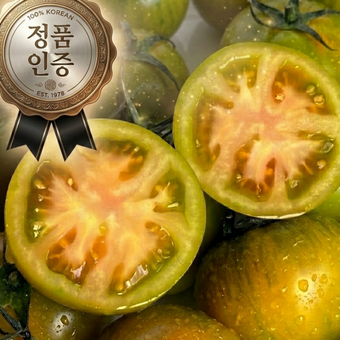 [정품인증] 고당도 농장직송 짭짤이 대저토마토, 1개, 2.5kg (대과)