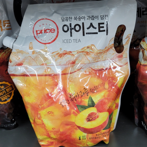 오늘좋은 복숭아 아이스티 기획 1.5L, 2개, 1.5L