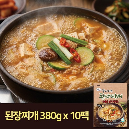 장가가는 된장찌개, 380g, 10개