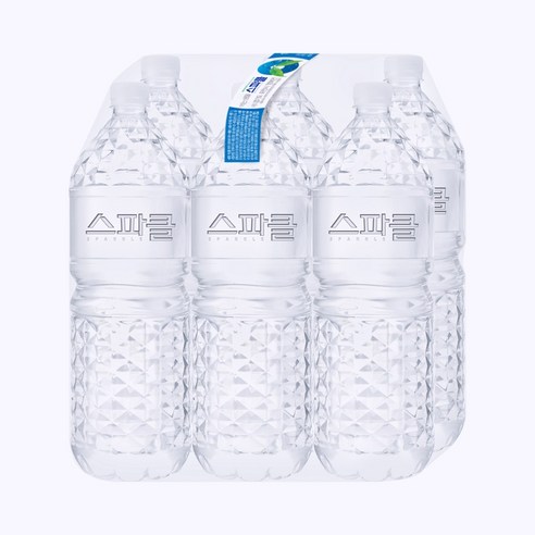 스파클 생수 무라벨, 2L, 24개