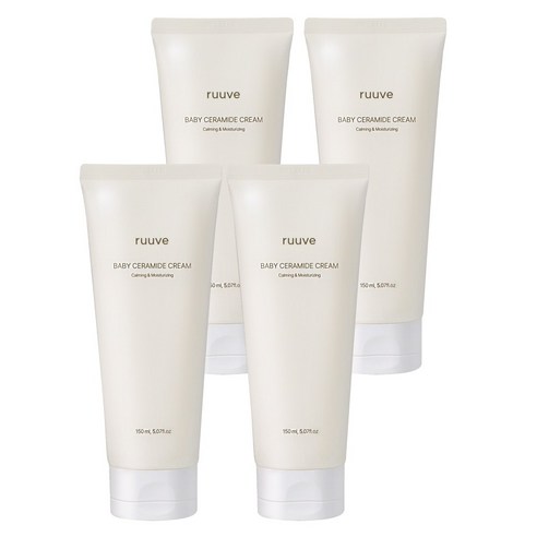 러베 세라마이드 고보습 크림, 4개, 150ml