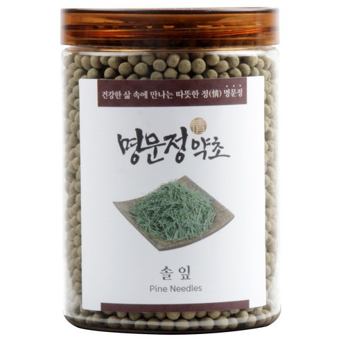 명문정약초 국산 솔잎환