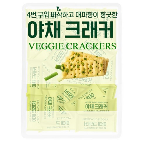 홈플러스 대파맛 야채크래커 대용량 1Box(개별포장)