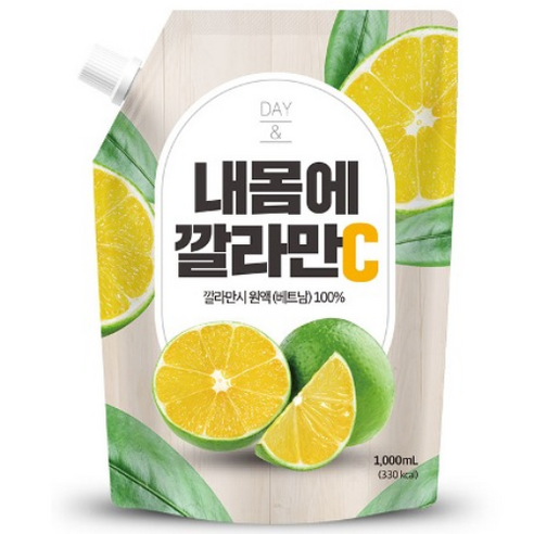 데이앤 내몸에 깔라만시 1L, 1L, 4개