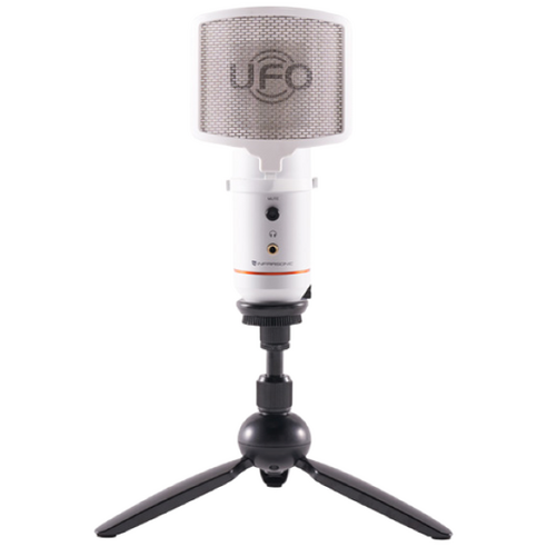 인프라소닉 유선 UFO MINI 마이크 화이트