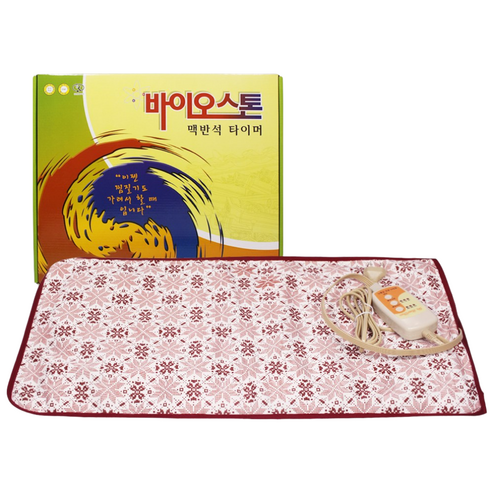 새한전자 바이오스톤 맥반석 타이머 찜질기, 맥반석 찜질기_1개