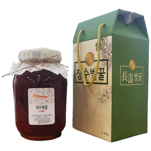 장수농원 장수 야생화꿀