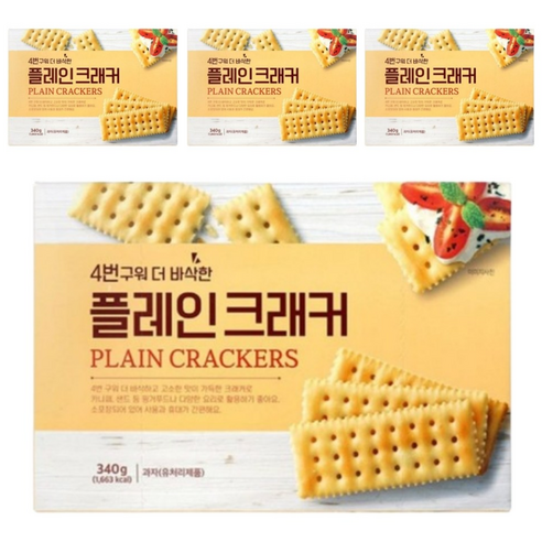 코렌트 푸지안 4번구워 더 바삭한 플레인 크래커