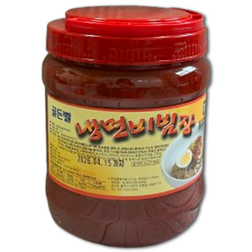 골든벨 냉면비빔장 2kg 국산 야채로 만든 냉면장 /비빔면 /국수양념장 /냉면 /매운음식 만능 소스