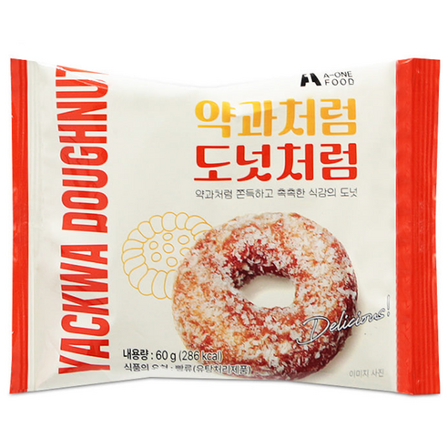 약과처럼도넛처럼 60g x 96봉 8박스 대용량 에이원식품
