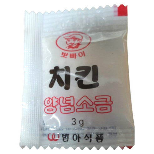 뽀빠이 치킨양념소금3gx200ea,1봉.