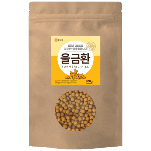 윤고집 울금환, 800g, 3개