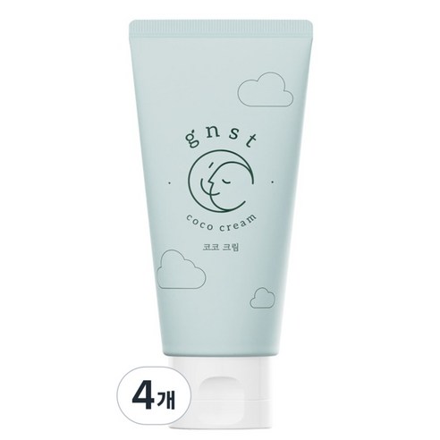 GNST 지엔에스티 코코 크림 침독크림 아기로션 유아로션 신생아, 80ml, 4개