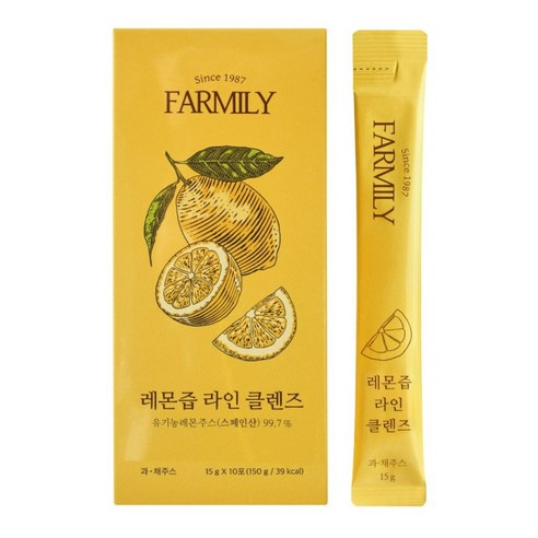 팜밀리 레몬 라인 클렌즈 브로멜라인 글루타치온