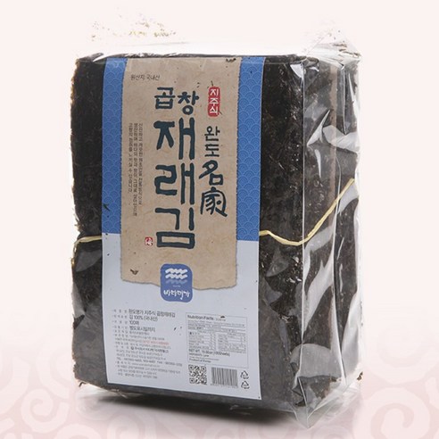 [완도명가]곱창재래김100장