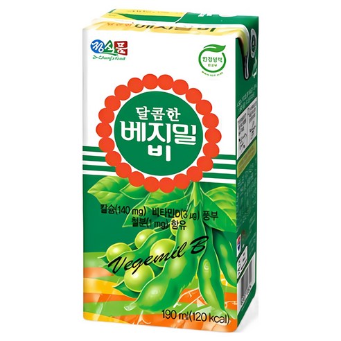 베지밀 B 두유, 190ml, 72팩