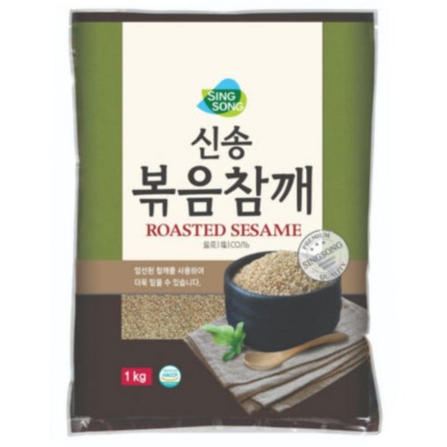 신송 볶음참깨, 1kg, 4개